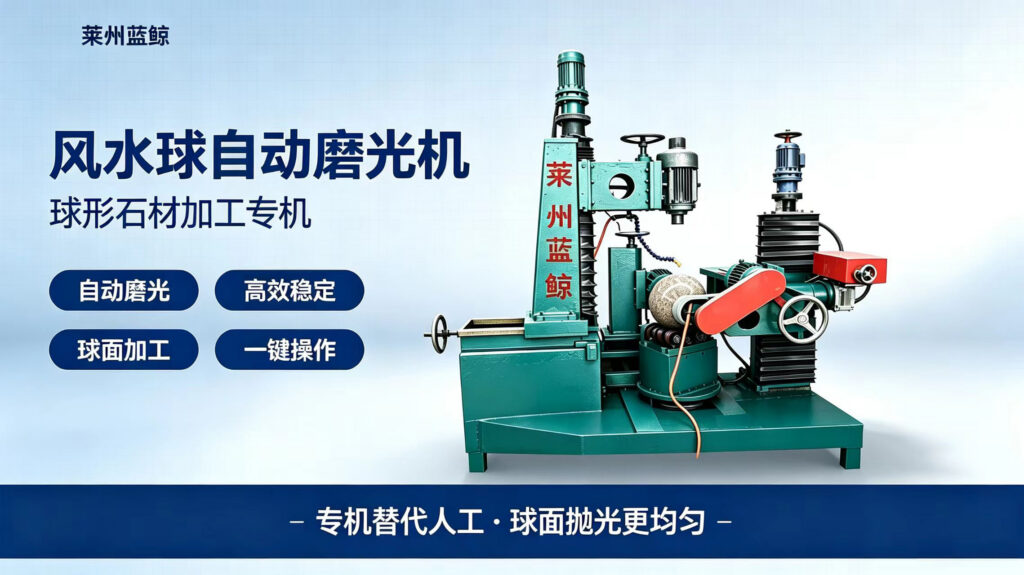 风水球自动磨光机 · 设备宣传图